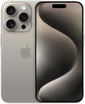 Apple (Refurbished) iPhone 15 Pro (256 GB) - Natural Titanium