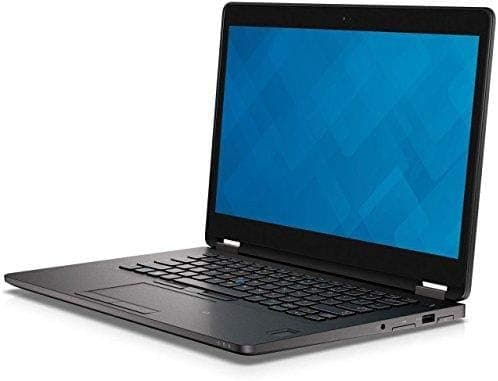 Dell (Refurbished) Latitude E7270 Light Compact 12" Laptop Intel Core i5 6th Gen 8GB RAM 256GB SSD HDMI Webcam Win 11, black
