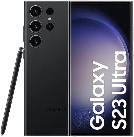 Samsung Galaxy S23 Ultra, 12GB RAM 512GB Phantom Black, International Version, 5G Mobile Phone, Dual SIM, Android Smartphone