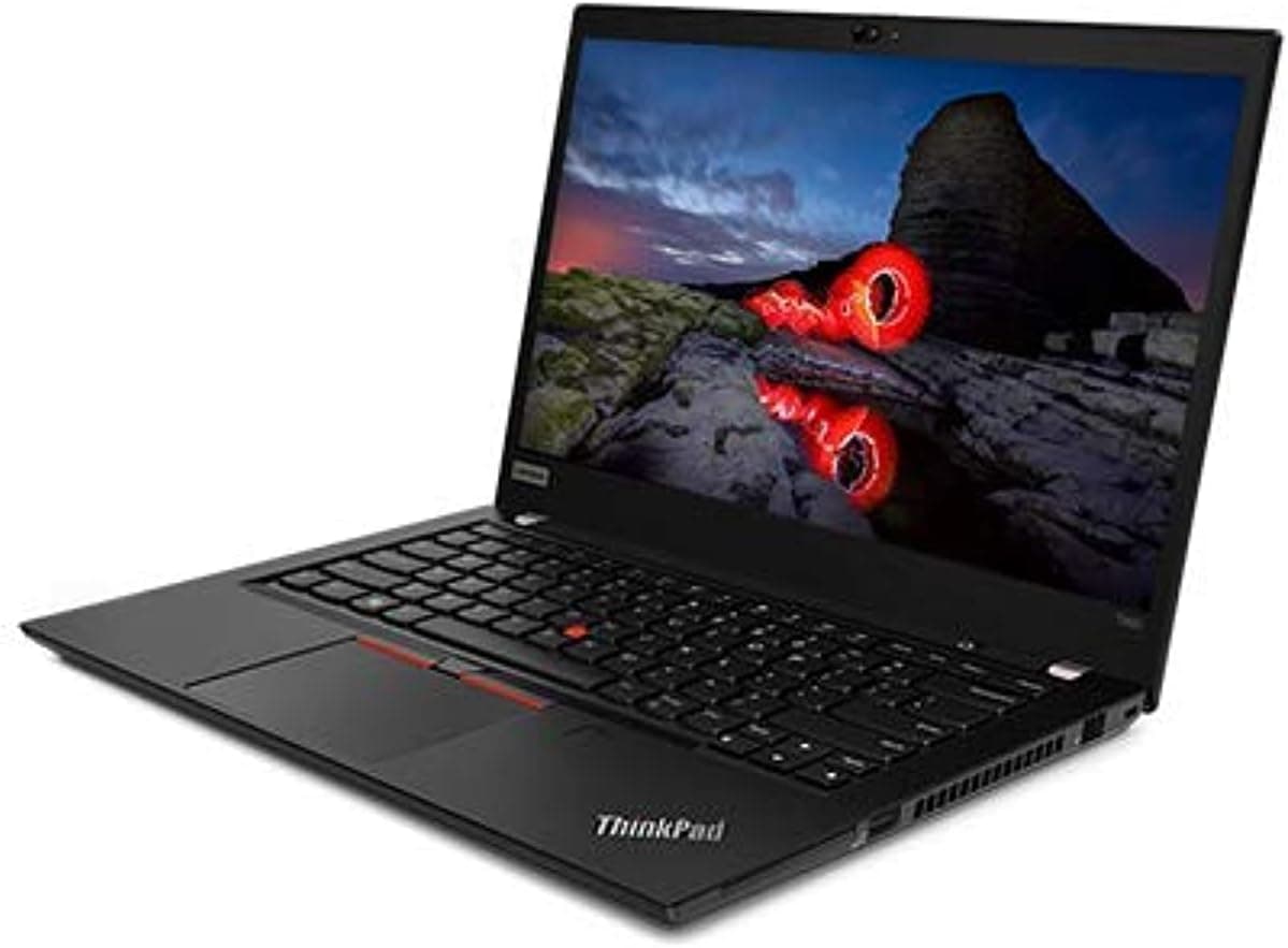 Lenovo Thinkpad T490s Business Laptop, Intel Core i7-8565U, 14 inch FHD, 512GB SSD, 8GB RAM, Integrated Intel UHD Graphics 620, Win11 Pro, Backlit Eng KB, Black (Renewed)