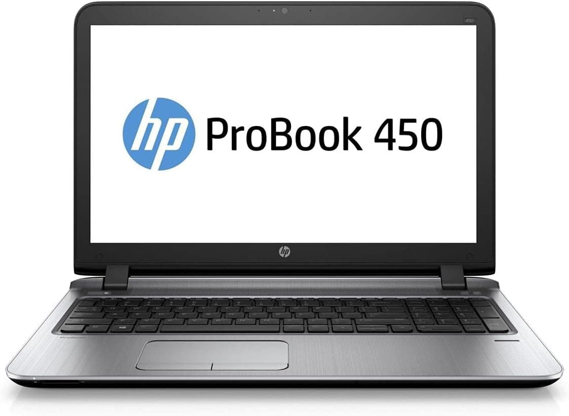 HP ProBook 450 G3 Ultrabook Business Laptop, Intel Core i5-6200U CPU, 8GB DDR4 SODIMM RAM, 256GB SSD 2.5 Hard, 15.6 inch Display, Windows 10 Pro (Renewed) with 15 Days of IT-Sizer Golden Warranty