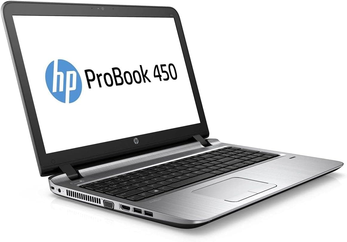 HP ProBook 450 G3 Ultrabook Business Laptop, Intel Core i5-6200U CPU, 8GB DDR4 SODIMM RAM, 256GB SSD 2.5 Hard, 15.6 inch Display, Windows 10 Pro (Renewed) with 15 Days of IT-Sizer Golden Warranty
