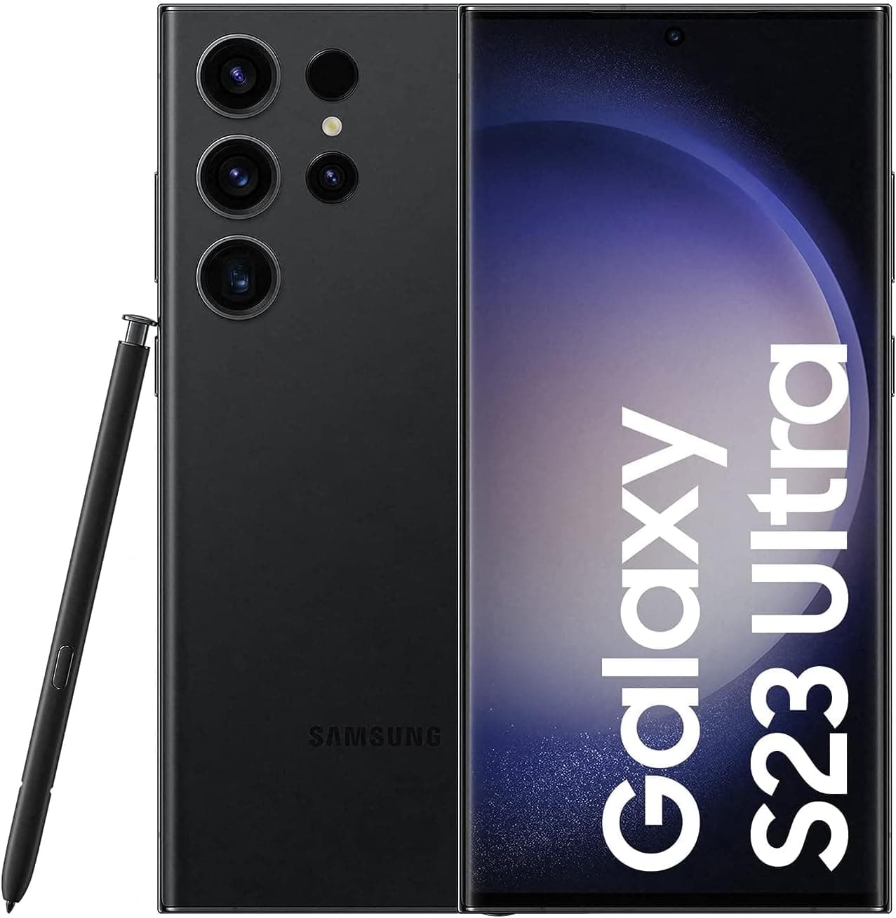 Samsung Galaxy S23 Ultra, 12GB RAM 512GB Phantom Black, International Version, 5G Mobile Phone, Dual SIM, Android Smartphone