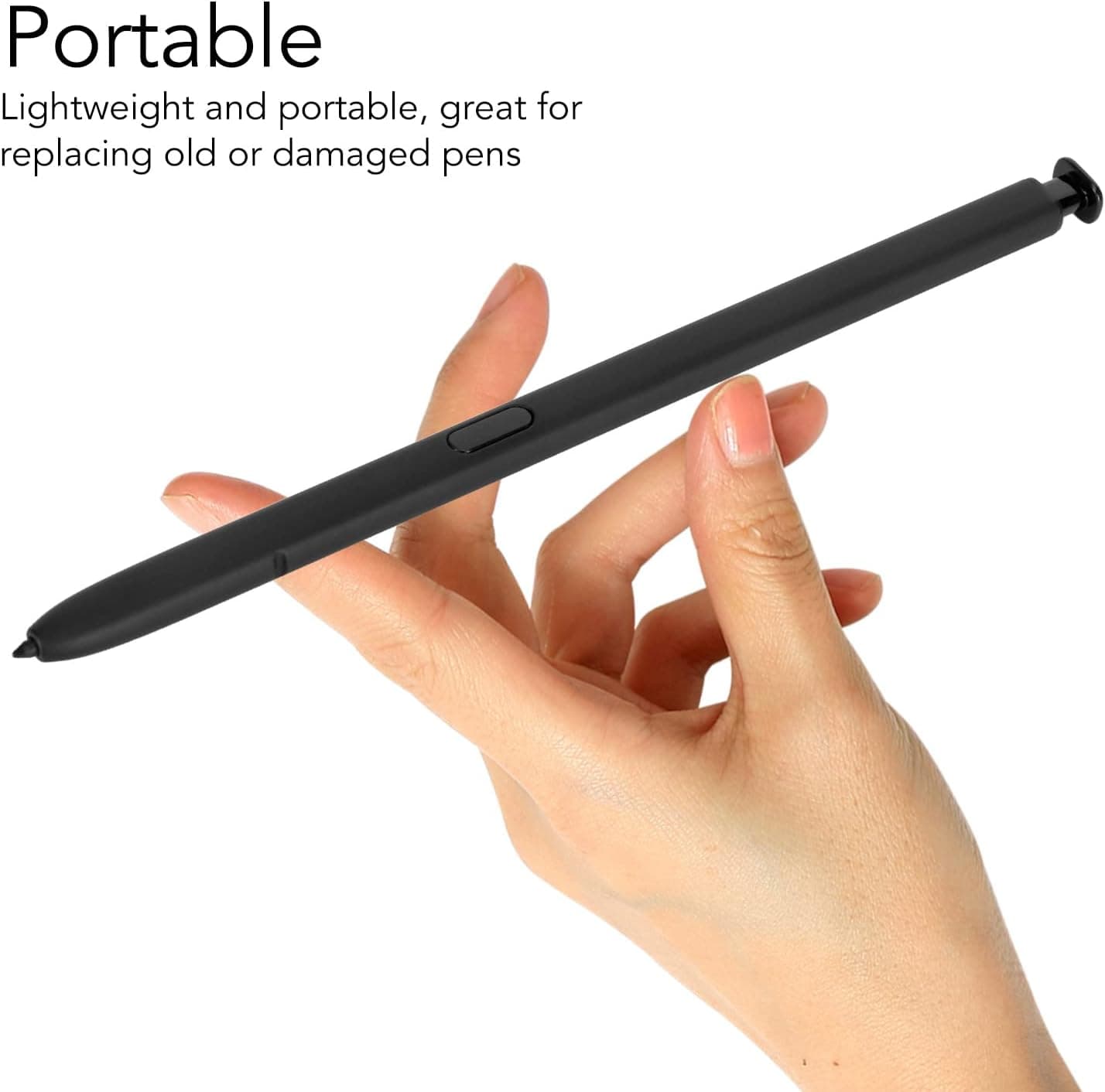 Bewinner Portable S23 Ultra Pen, Pen with High Sensitivity, Premium Material, Quick Writing for S23 Ultra (Black)