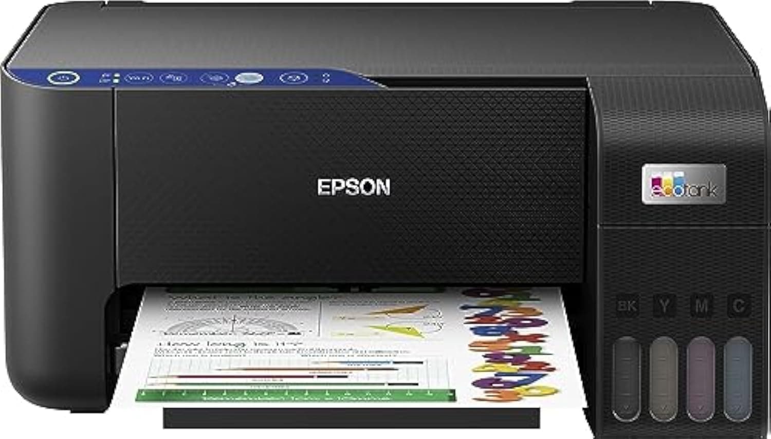 Epson EcoTank Home L3251 Wi‑Fi Ink Tank Printer | 3‑in‑1 Print/Scan/Copy | Ultra‑Low‑Cost Home Printing | Epson Smart Panel