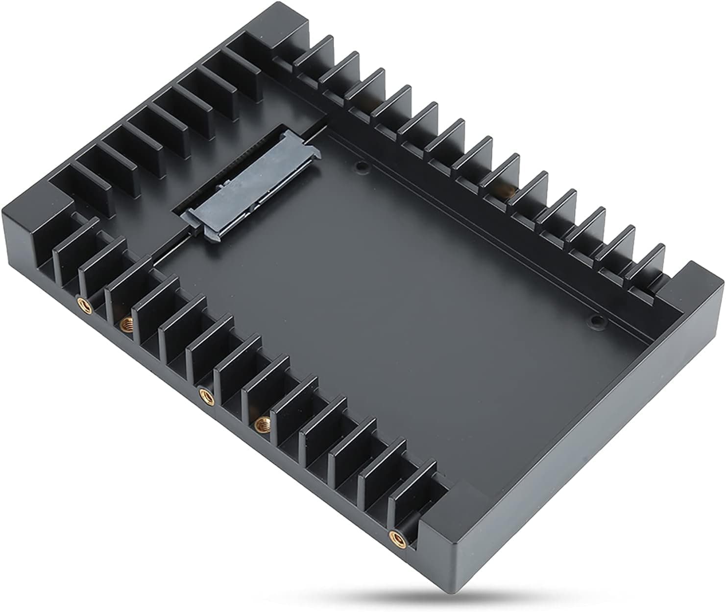 Annadue HDD/SSD Mounting Frame 2.5 to 3.5 SSD/HDD Hard Disk Drive Converter Adapter, 6Gbps for 2.5 Inch 7/9.5/12.5mm HDD/SSD Compatible with III