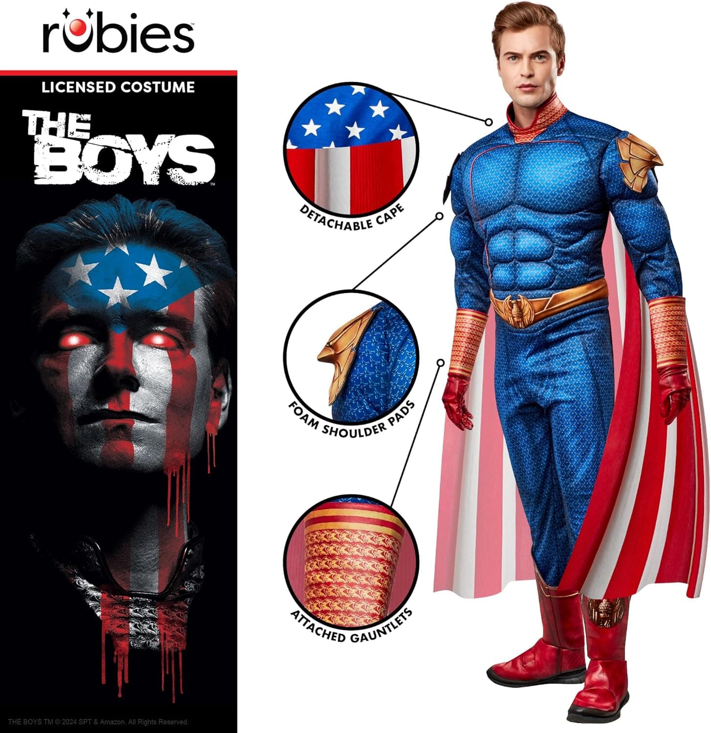 COSTUME THE BOYS HOMELANDER DELUXE ADULT