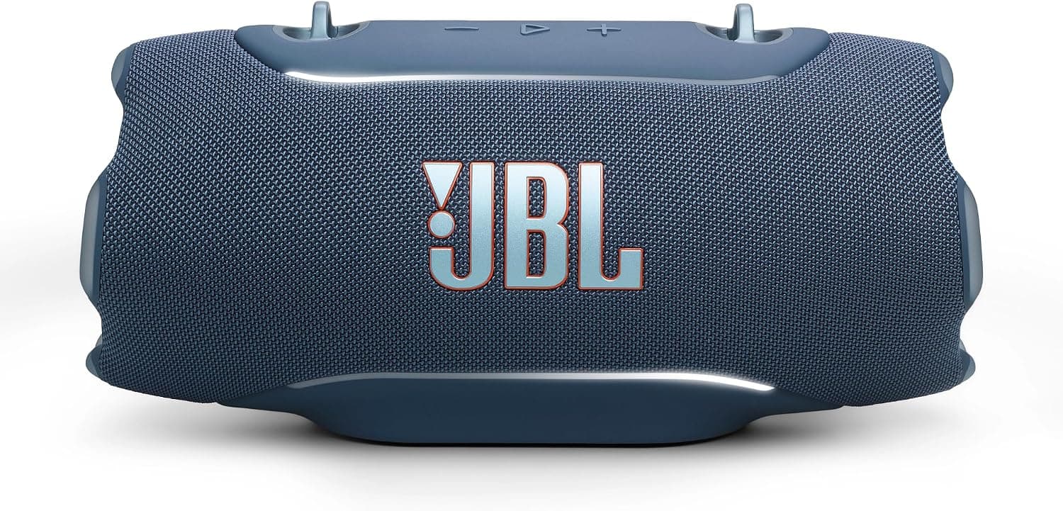 JBL Xtreme 5 Portable Bluetooth Speaker with AI Sound Boost, 28 Hours Playtime, IP68 Waterproof & Dustproof, Ambient Lighting, Built-in Powerbank, Auracast Multi-Speaker Pairing, USB-C Lossless Audio | Auracast, AI Sound Boost, Bluetooth 6.0, IP68 Protection, 28 Hours Battery Life, Ambient Lighting, Carry Strap Included